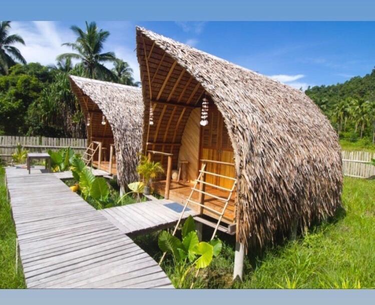 Palayan Paradise Huts San Vicente  Kültér fotó